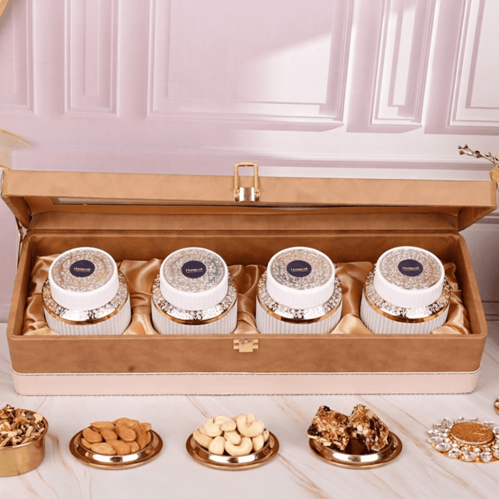Mangalam Four Jars  Gift Hamper