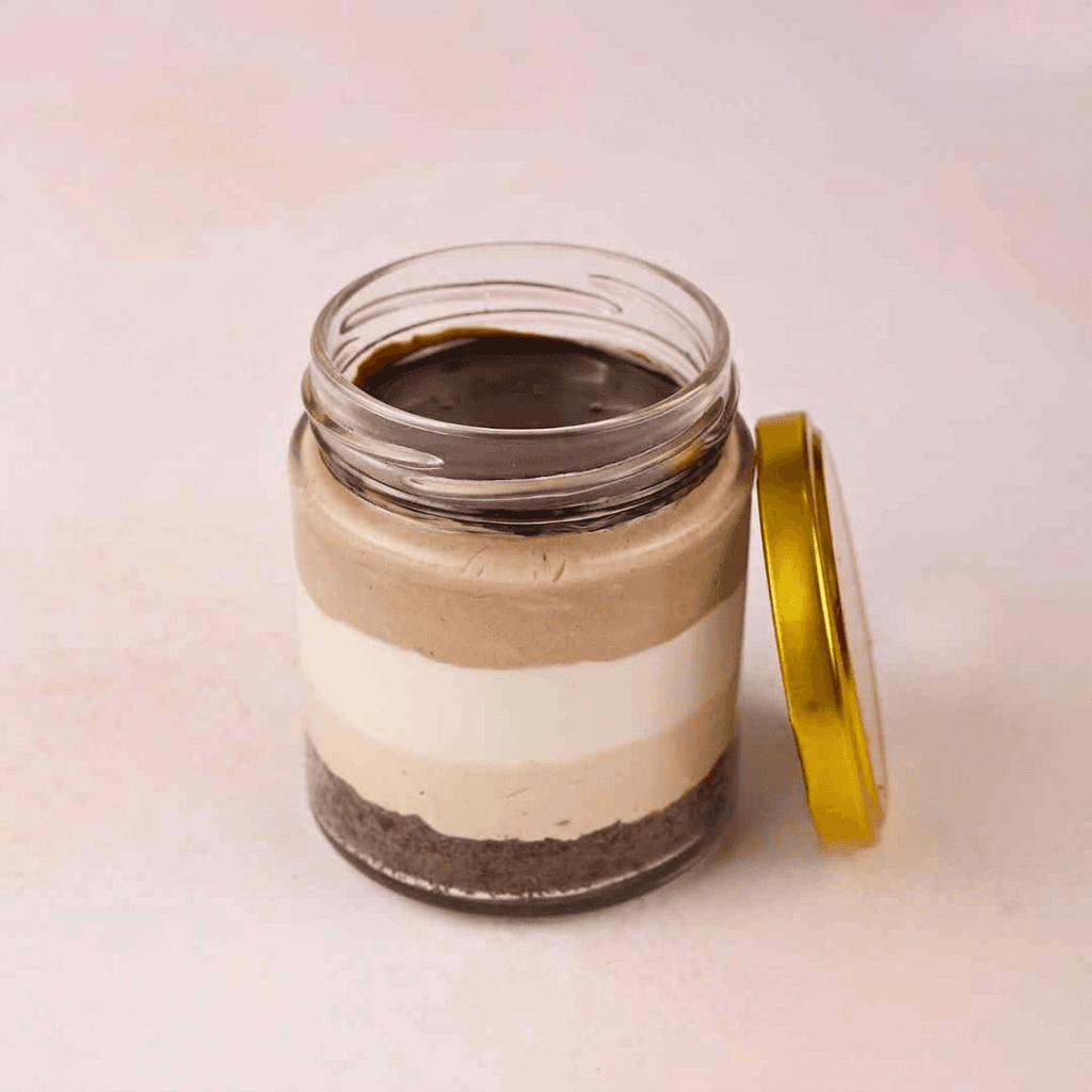 Tripple Chocolate Cheesecake Jar