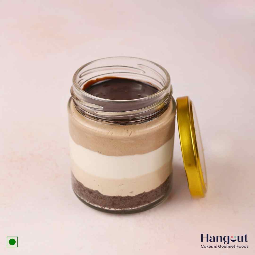 Tripple Chocolate Cheesecake Jar