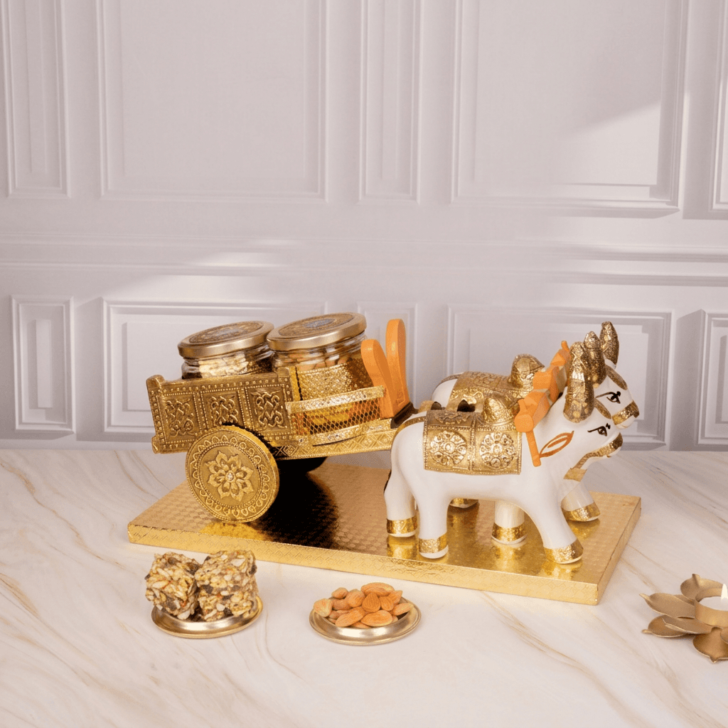 Sanskriti Two Jars Bailgadi  Gift Hamper