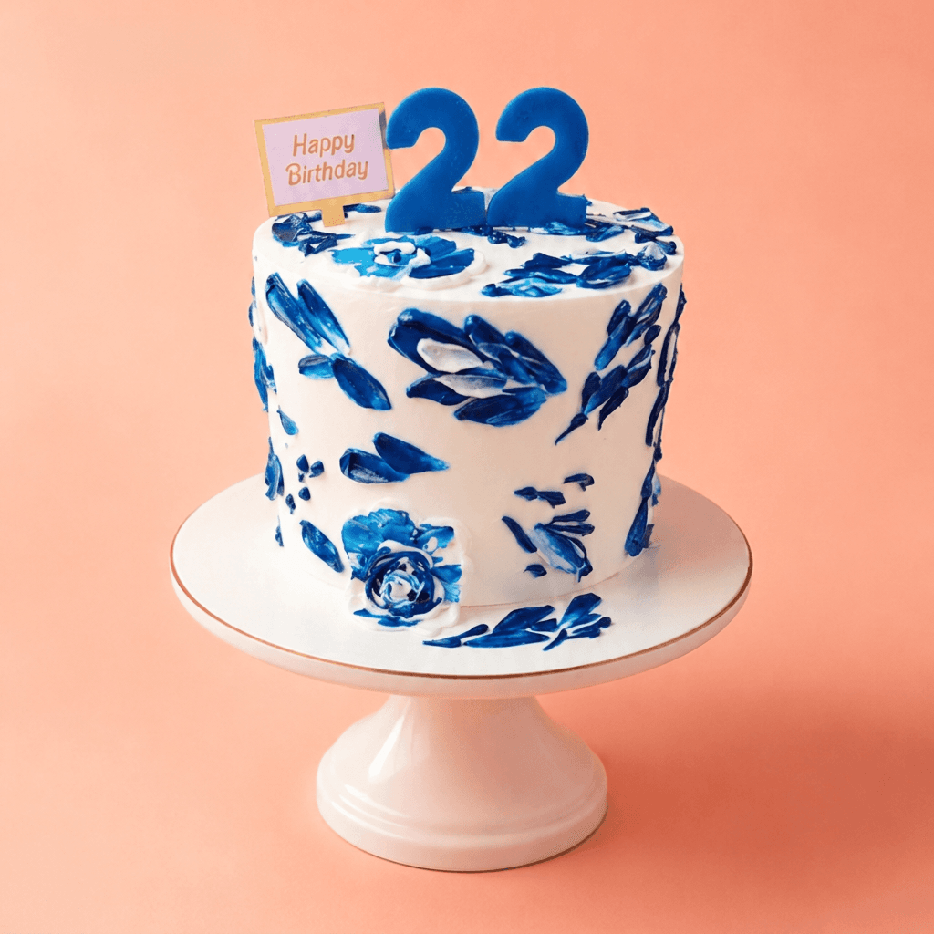 Acrylic Art Customized Cake