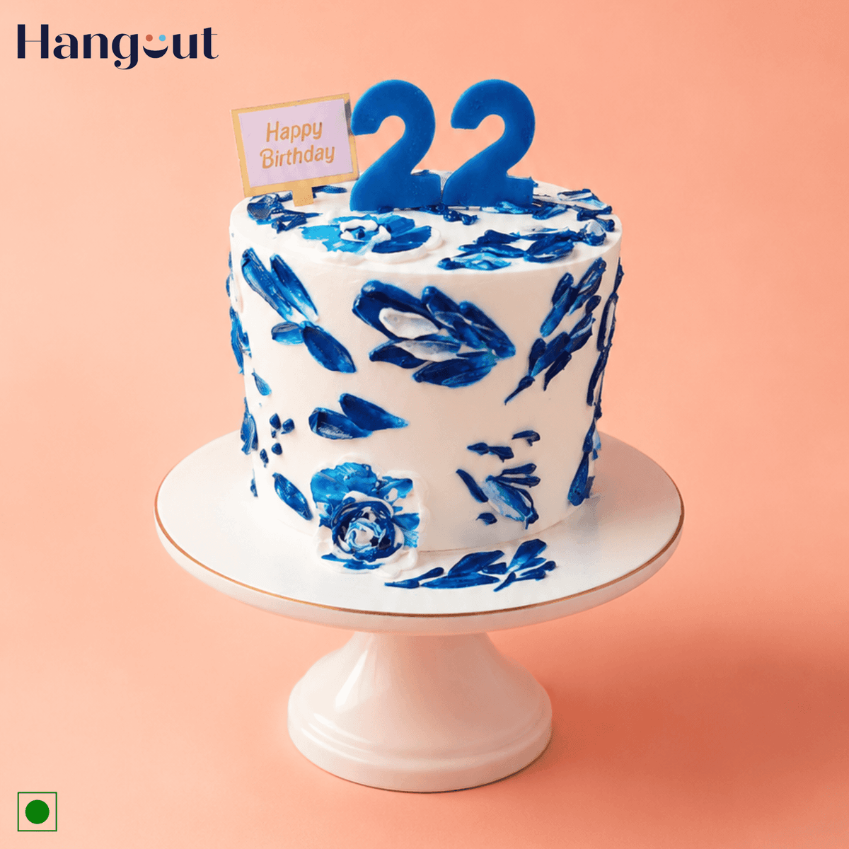 Acrylic Art Customized Cake