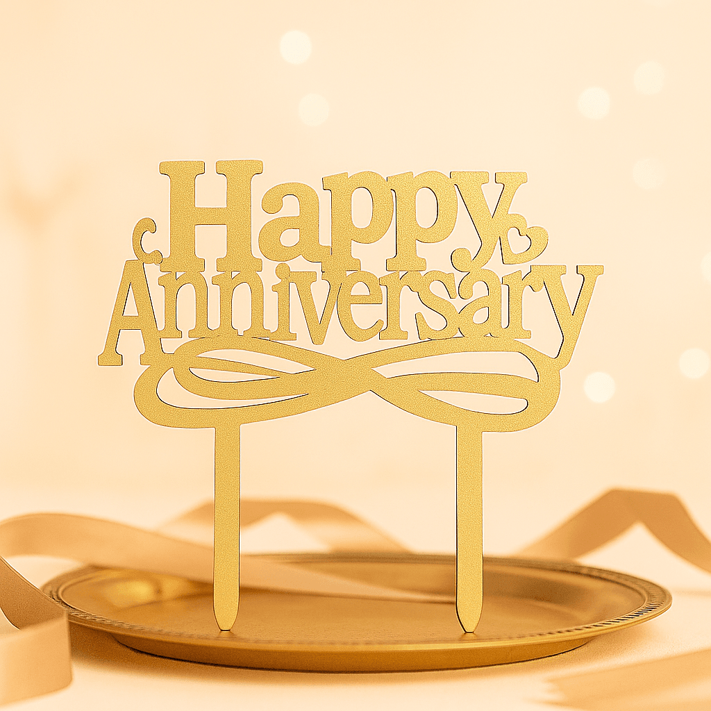 Anniversary Cake Topper