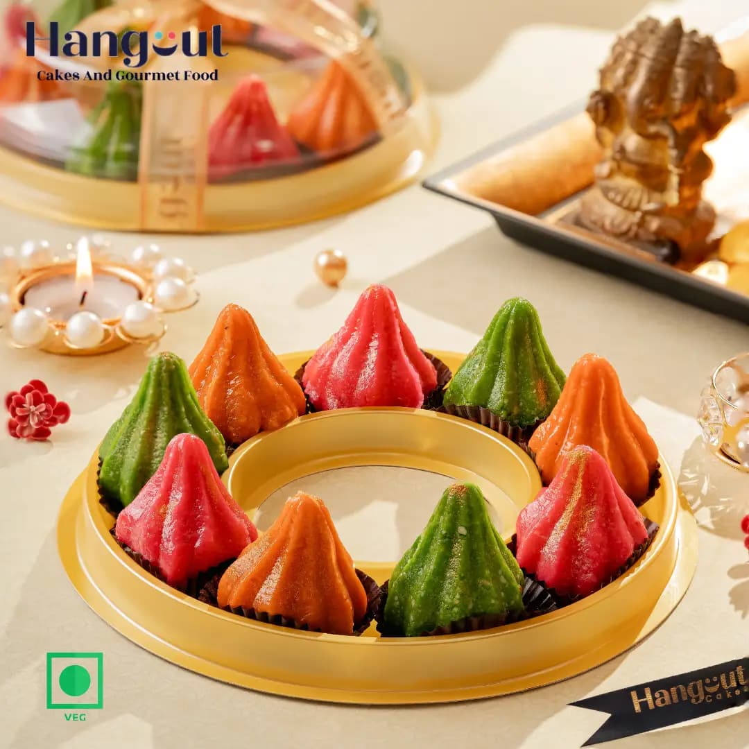 Assorted Mithai Modak’s [ Box of 9 ]