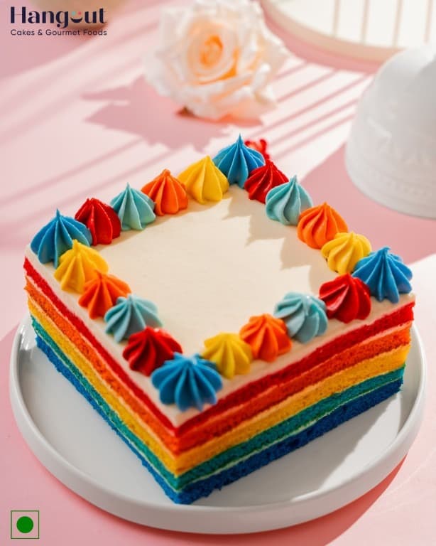 Rainbow Fantasy Cake