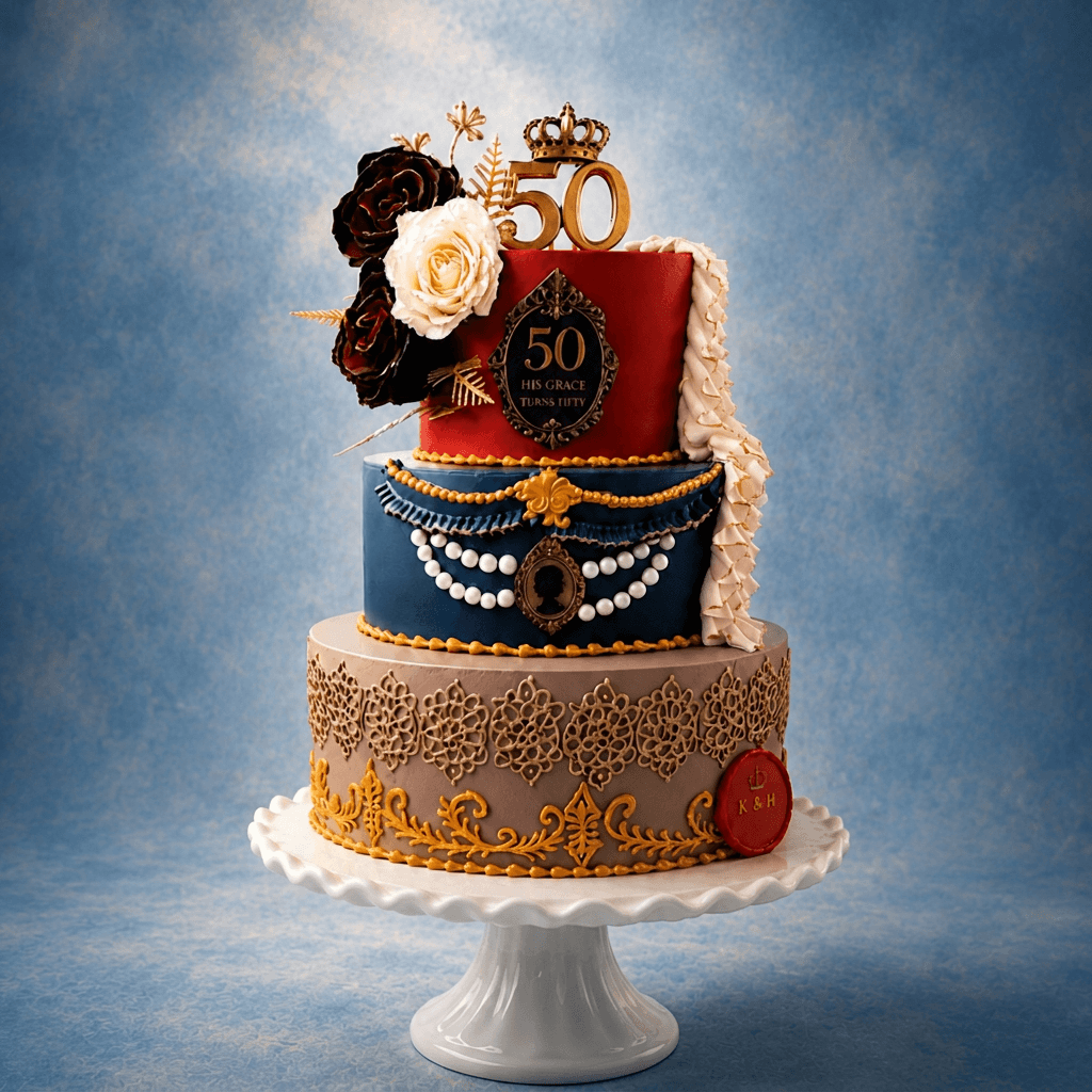 Royal Heritage Customized Cake