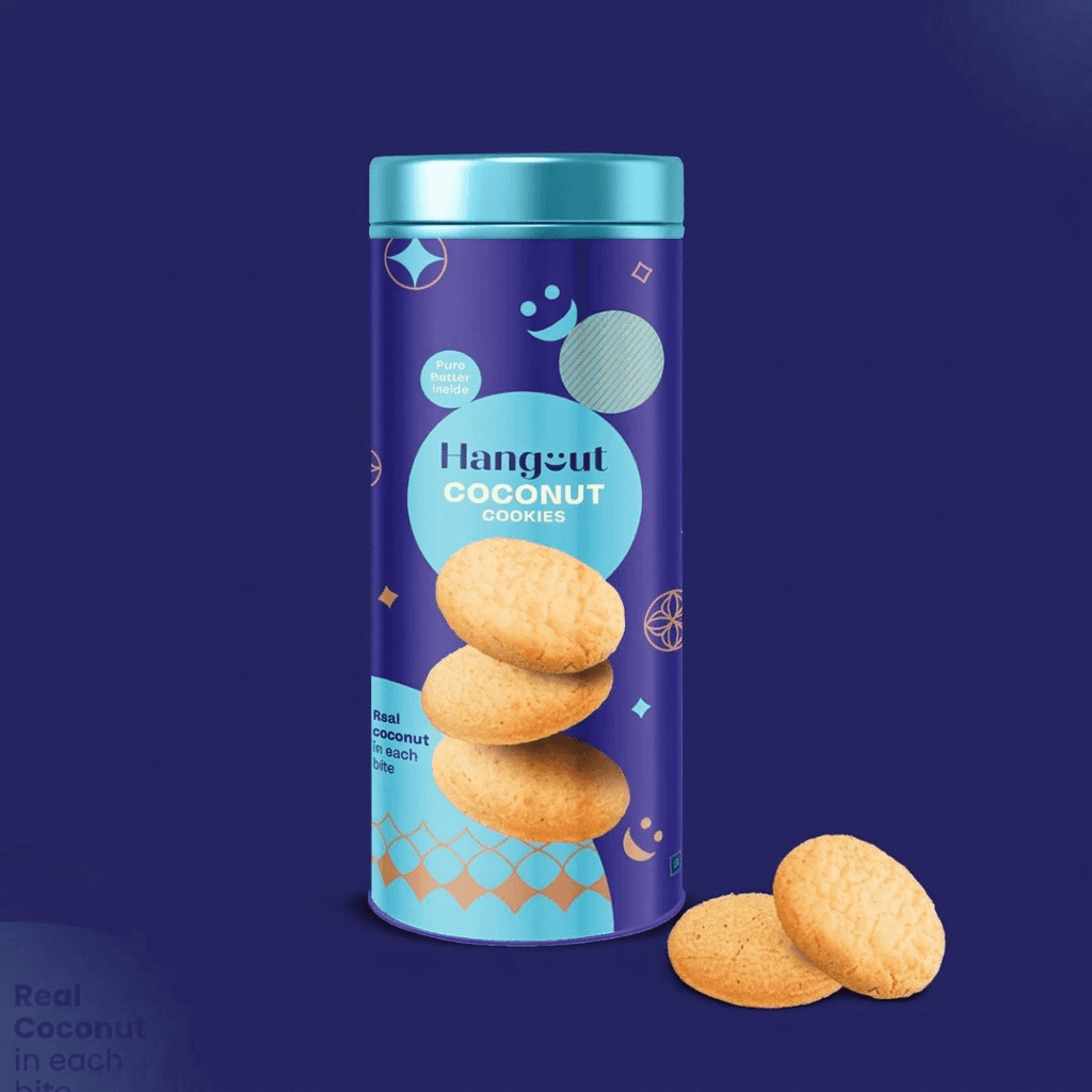 Coconut Cookies Tin