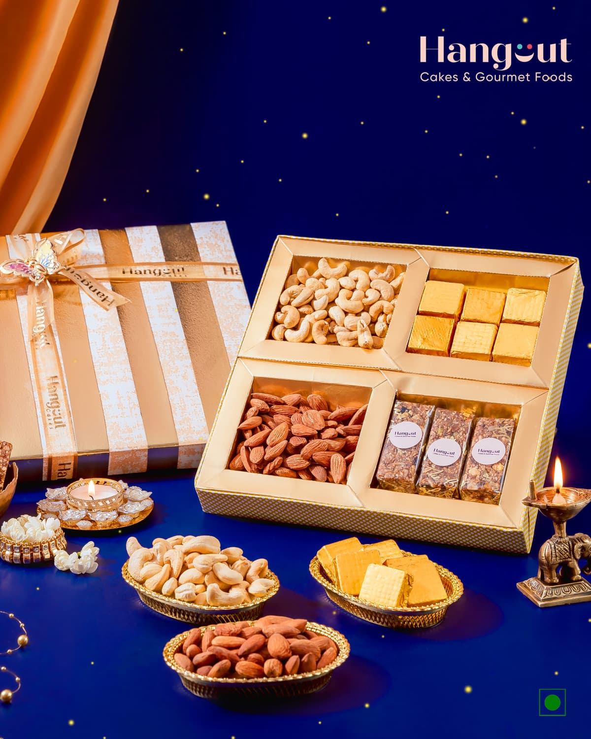 Dhan Four Jars  Gift Hamper
