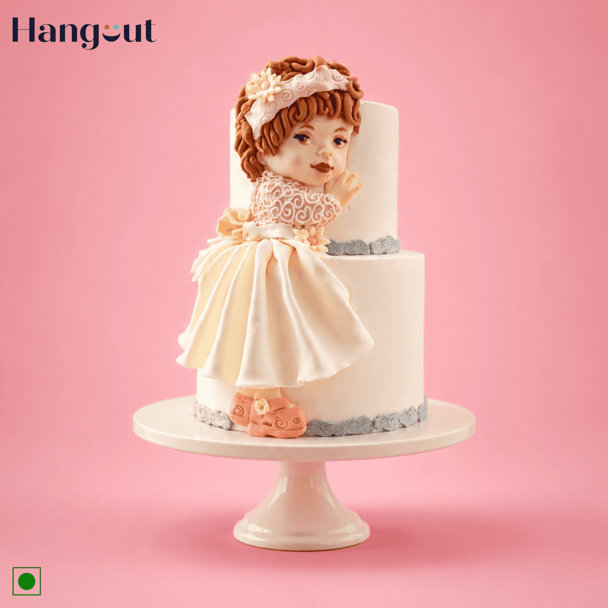 Storybook Princess Customized Cake