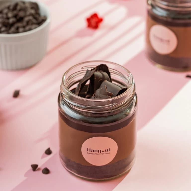 Double Chocolate Mousse Dessert Jar