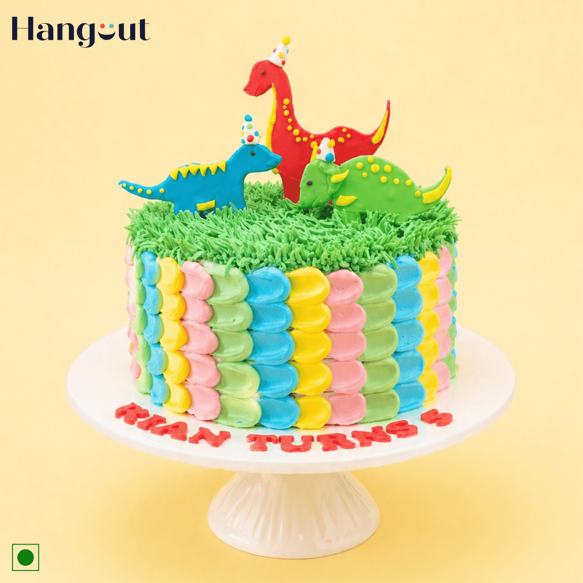 Roarrr Dino Customized Cake