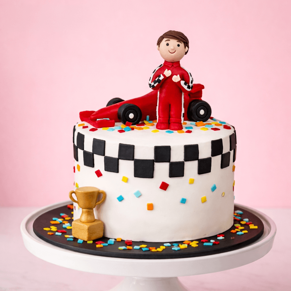 F1 Race Cake