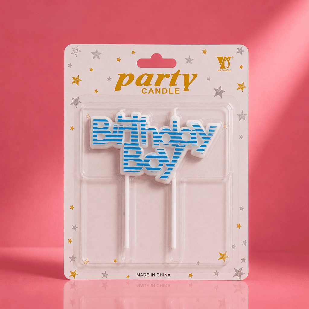 Birthday Boy Candle