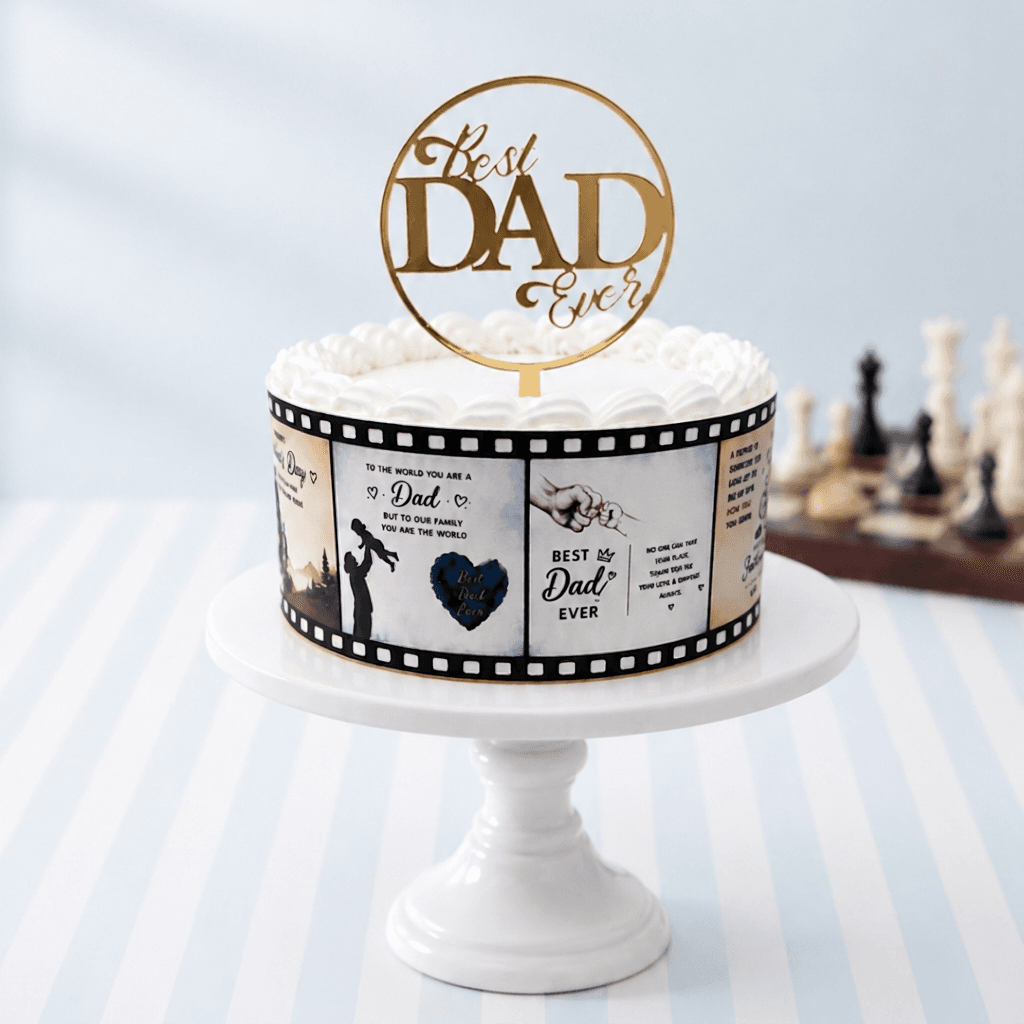 Black Forest Father's Day Special Cake