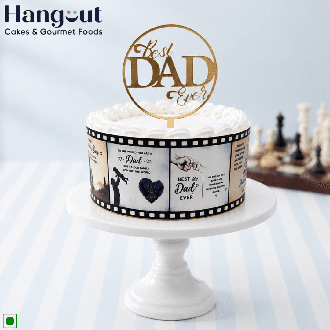 Black Forest Father's Day Special Cake