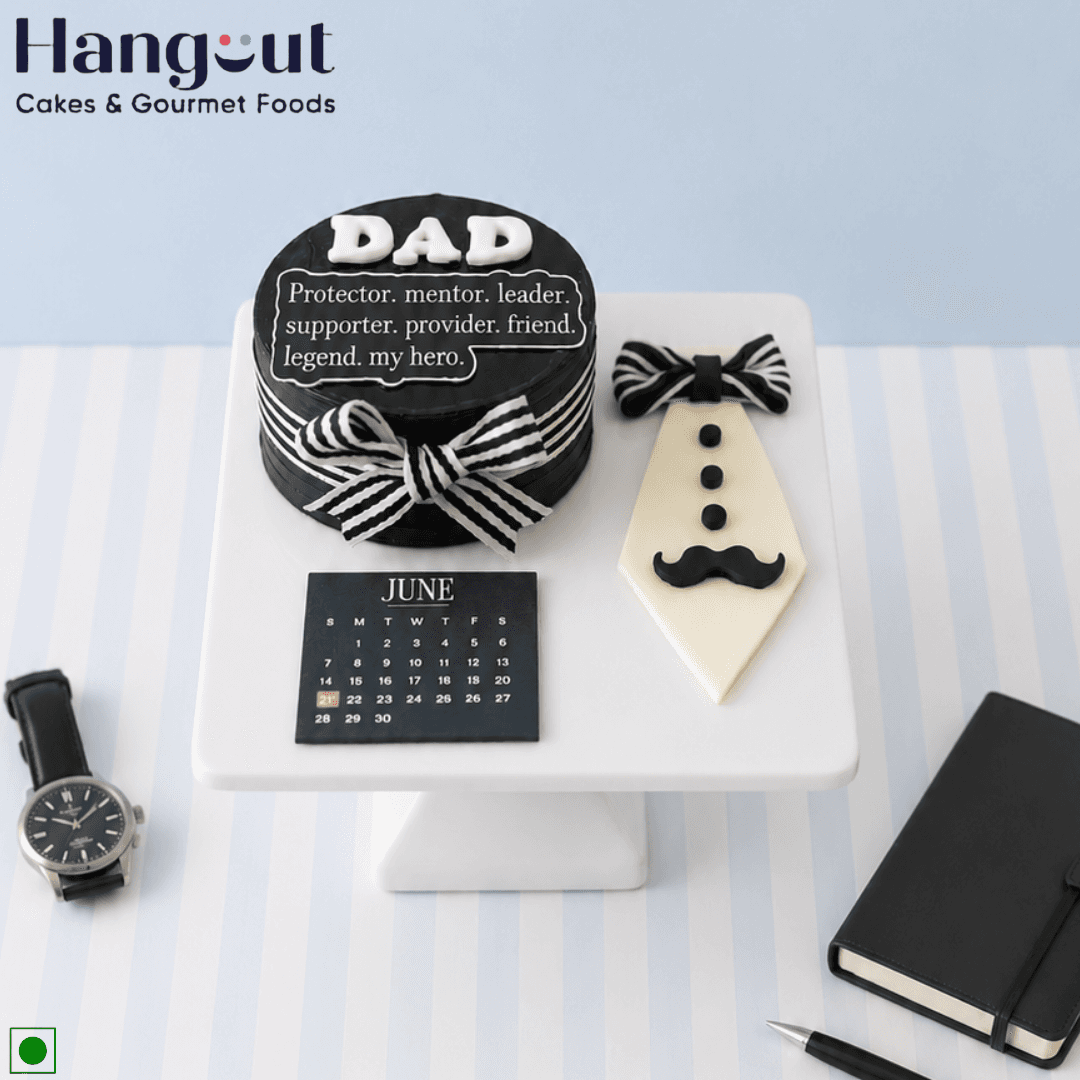 Sugar-free Dutch Truffle Father's Day Special Theme Cake