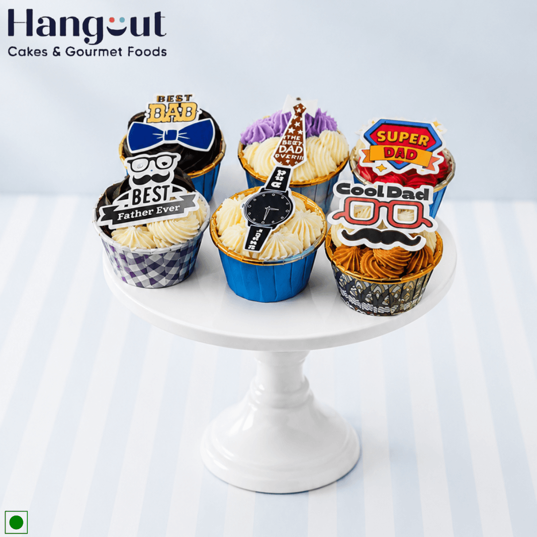 Father's Day Special Cupcakes Box of 6