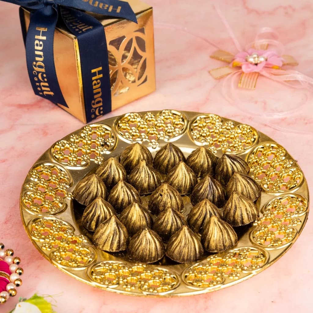 Sugar Free Chocolate Modak Box of 21