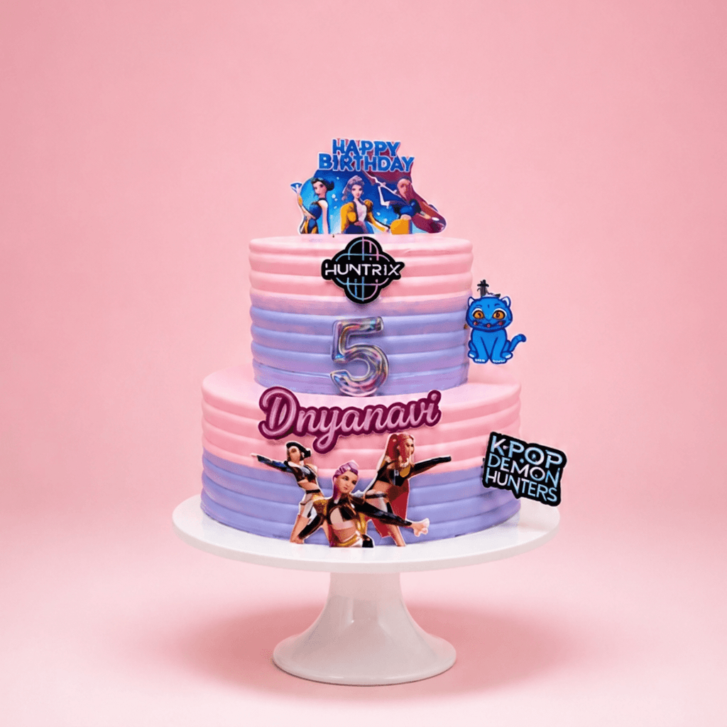 K-Pop Dream Stage Customized Cake