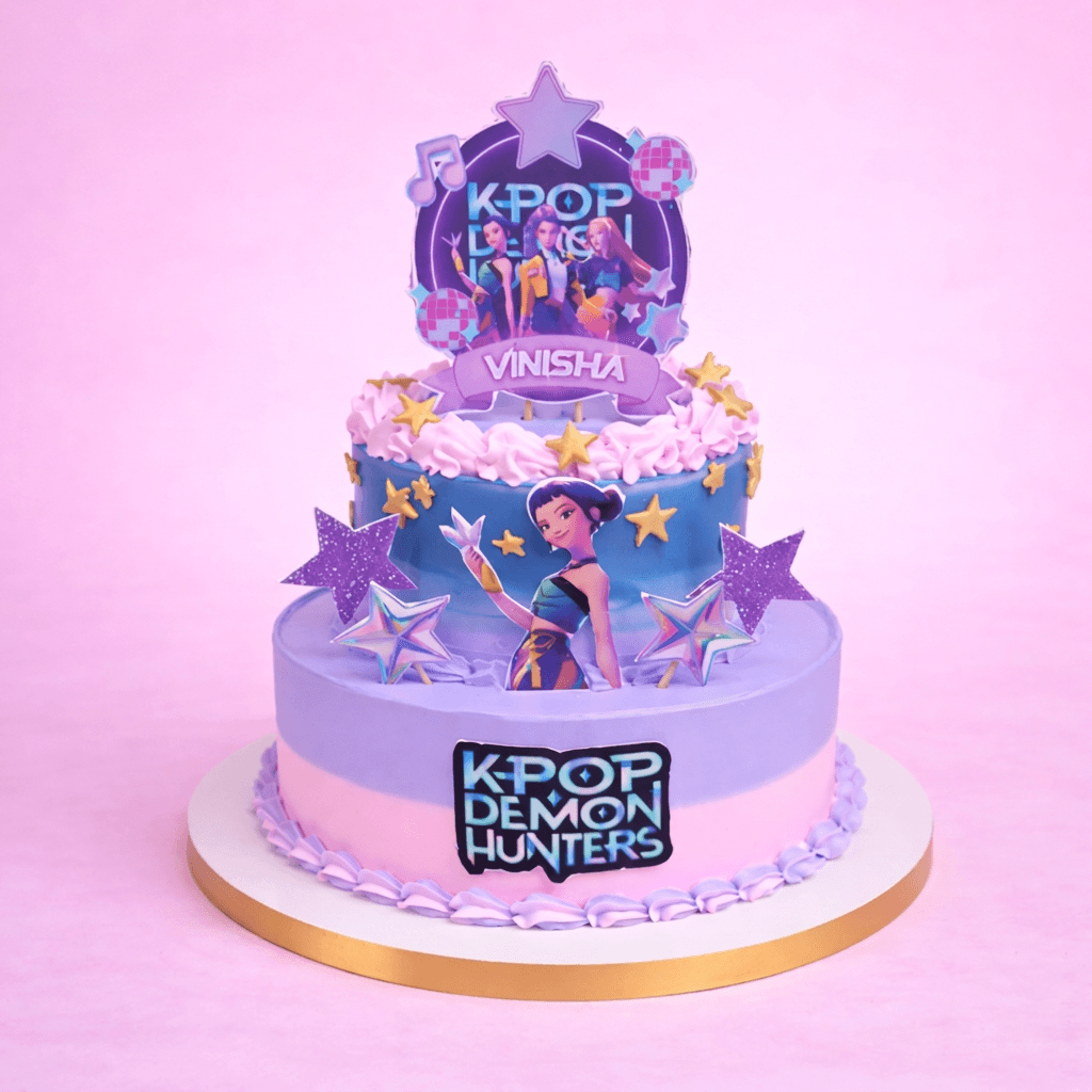K Pop Demon Hunters Cake