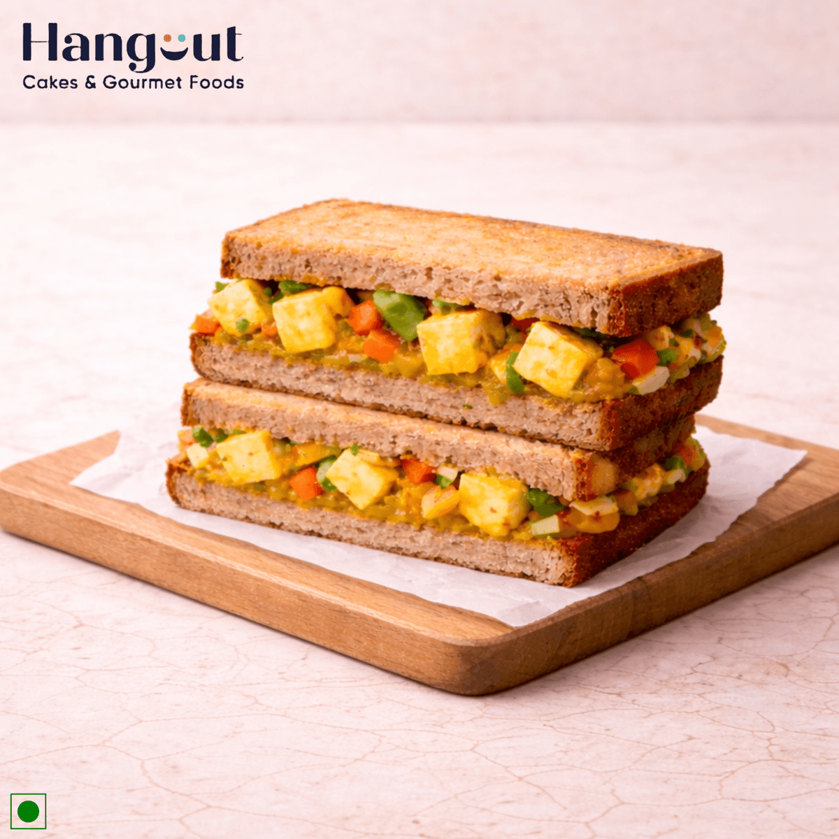 Paneer Tikka Sandwich