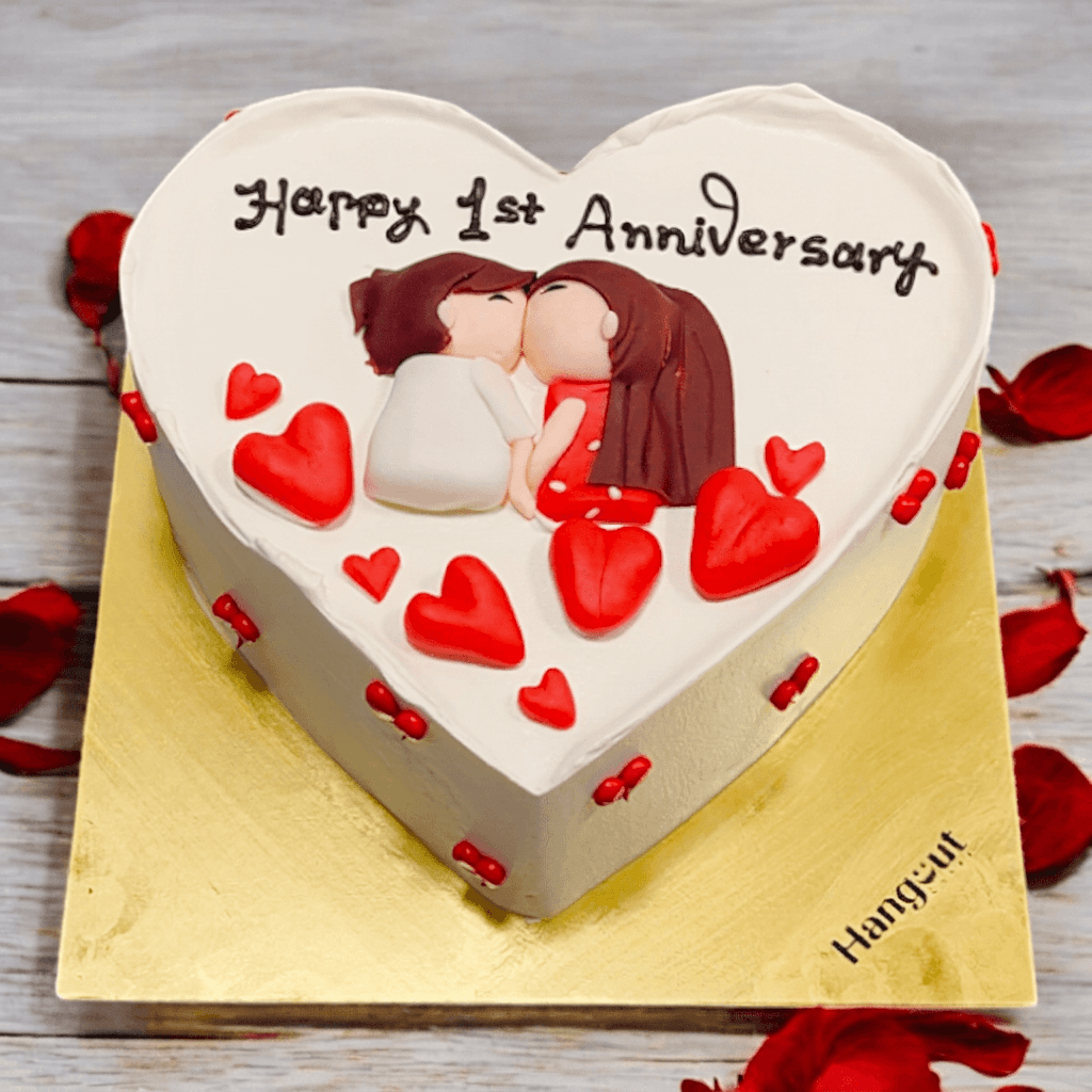 Cute Anniversary Cake
