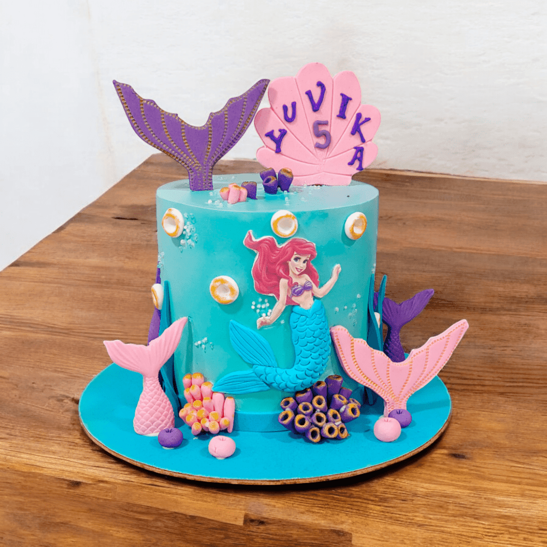 Mermaid Themed Cake