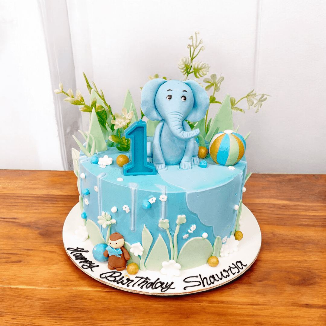 Cute Elephant Cake