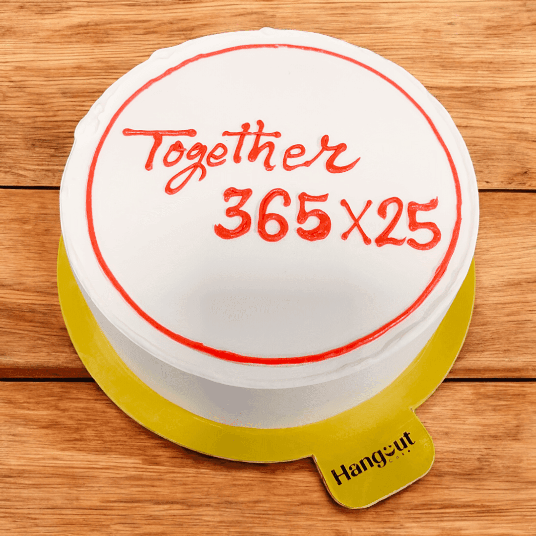25th Anniversary Cake
