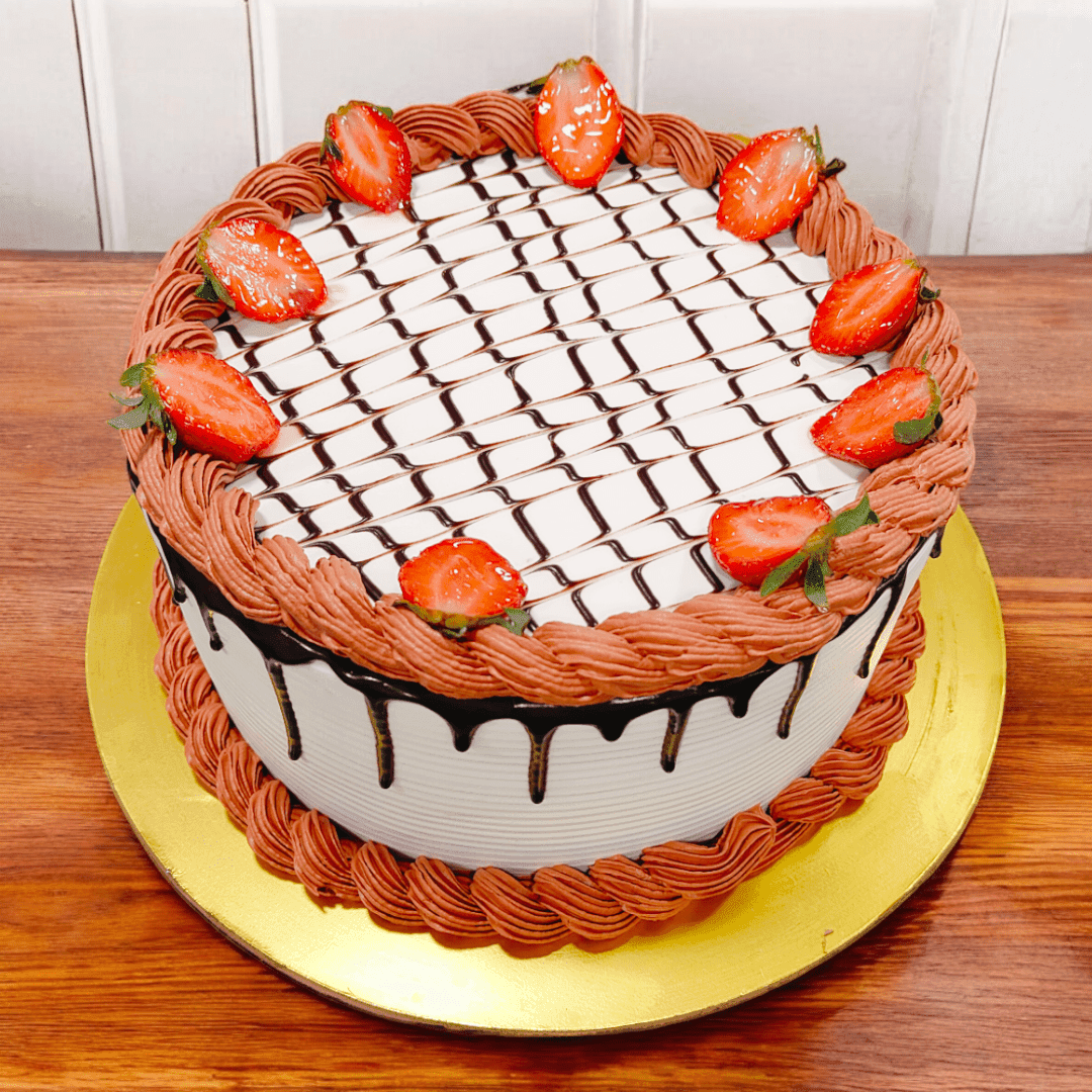 Chocolate with Strawberry Cake
