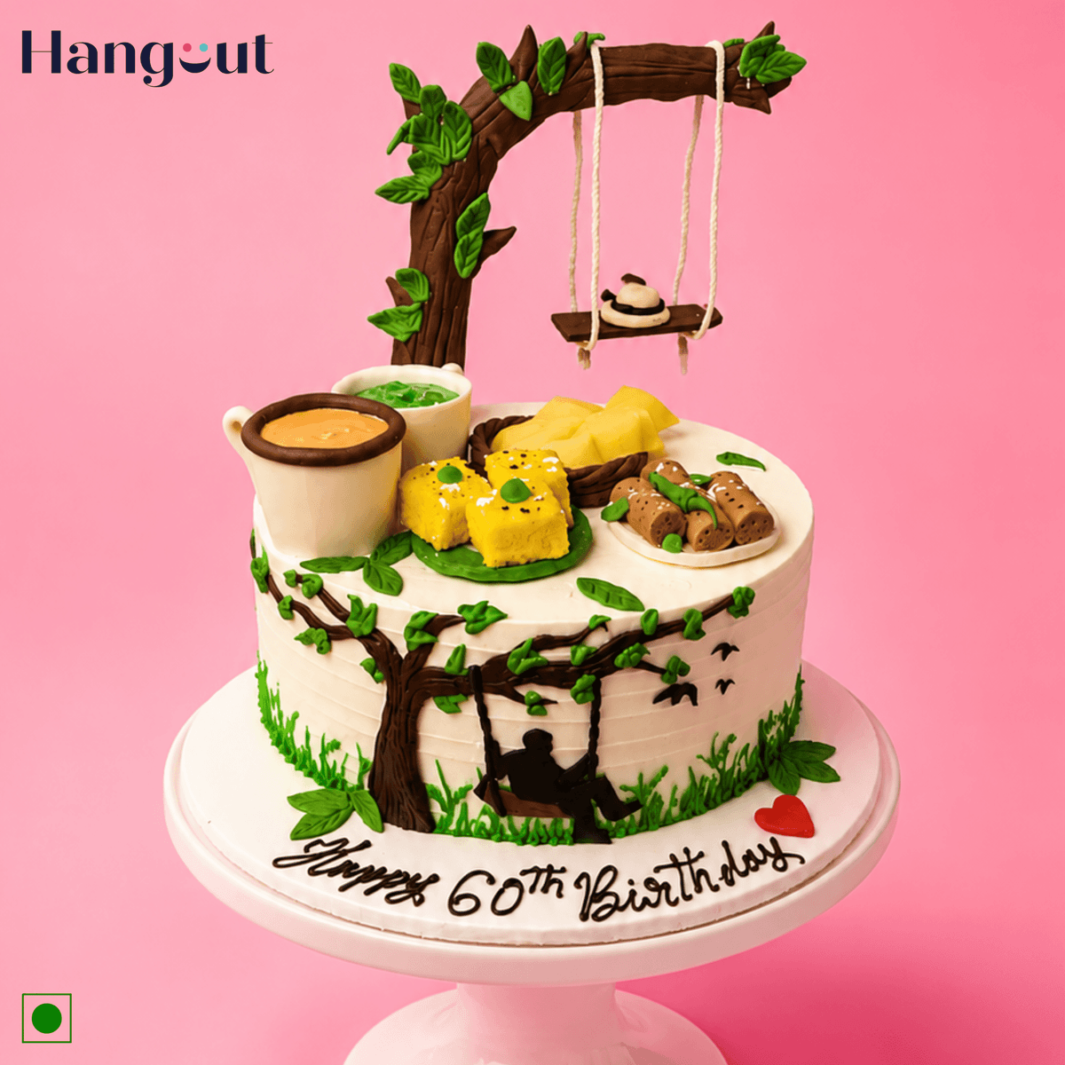 Favourite Snacks Customized Cake