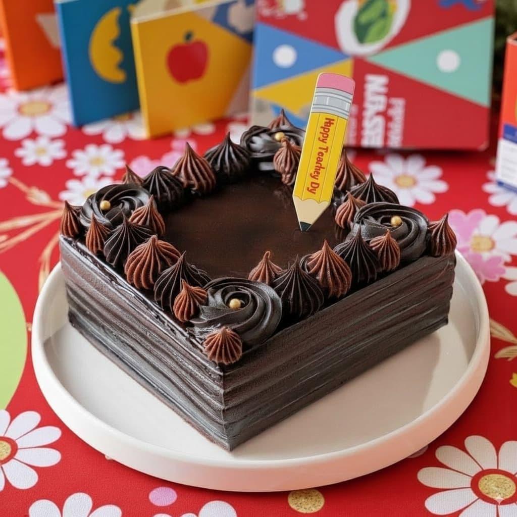 Teacher's Day Dutch Truffle Cake