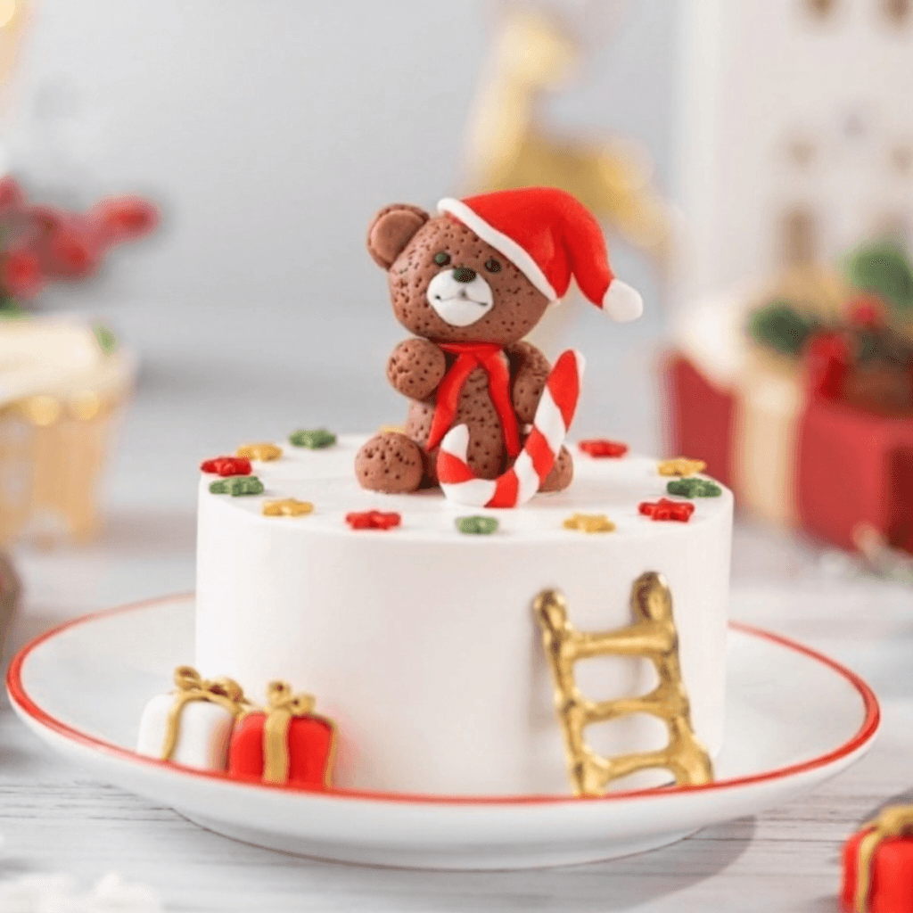 Black Forest Bento Christmas Cake