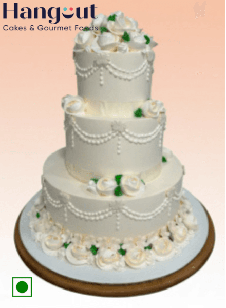 White Wedding Cake