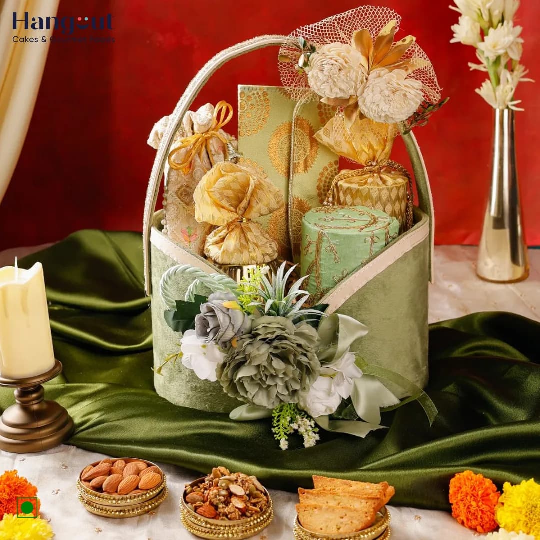Bandhan Green Wedding Hamper