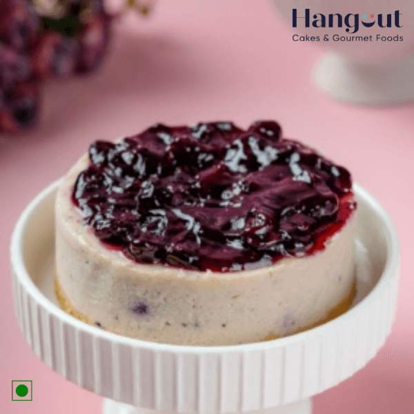 Blue Berry Baked Cheesecake Bento