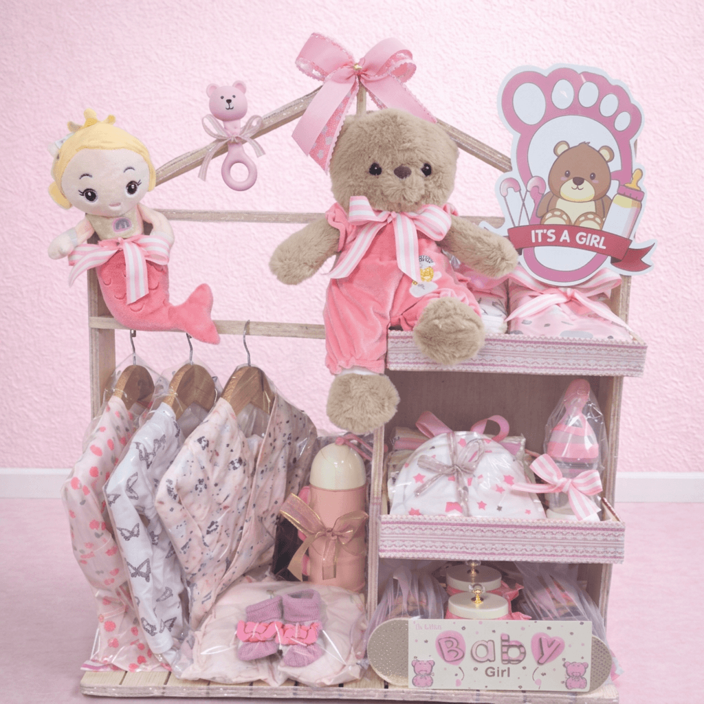 Blush & Bows Baby Girl Hamper
