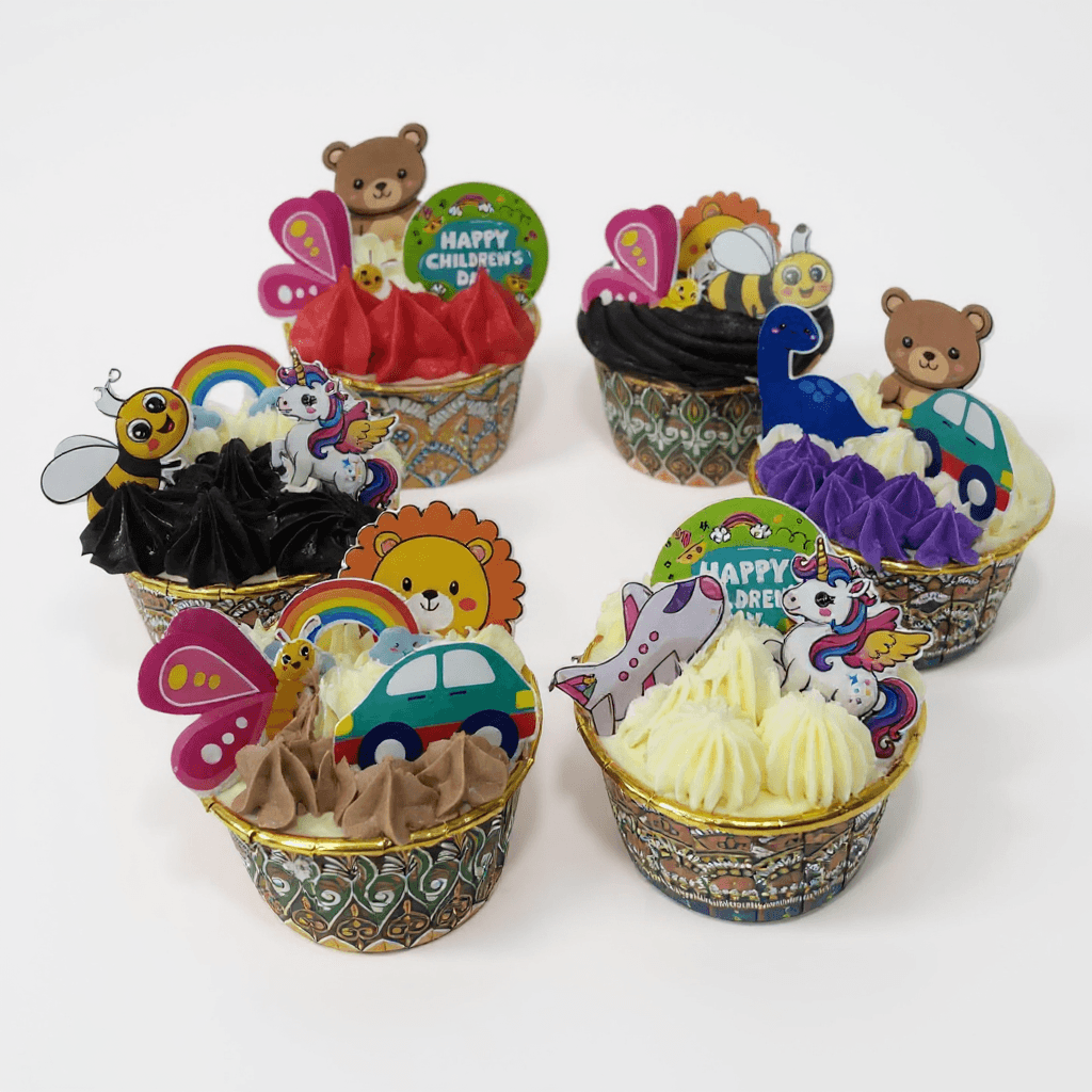 Children's Day Cupcake Box Of 6