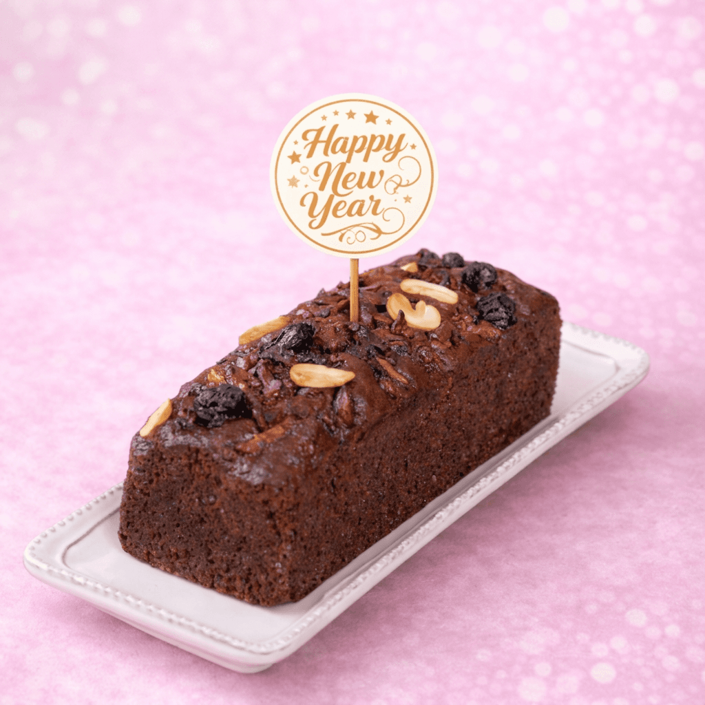 Classic Plum New Year Cake