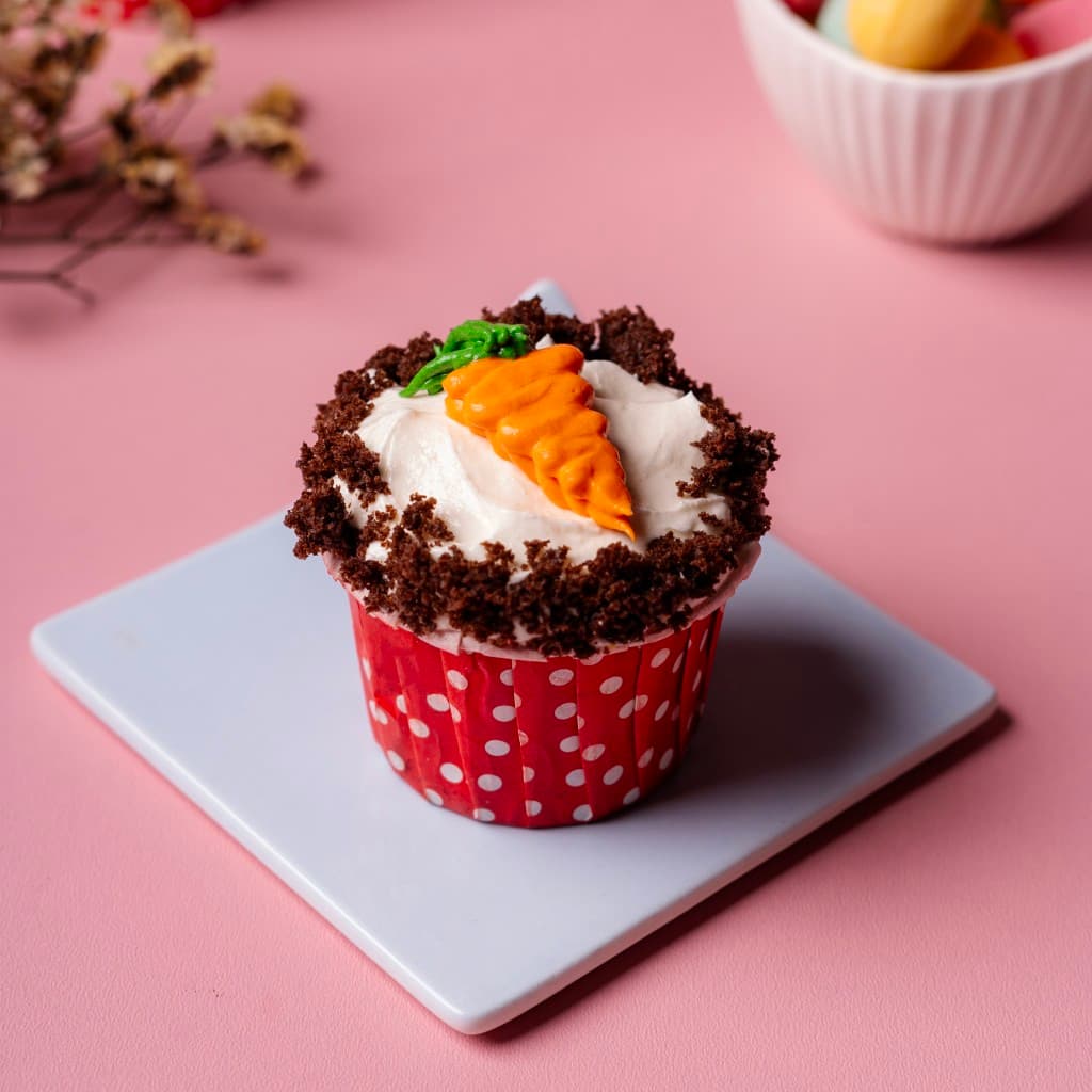 Easter Special Carrot Cupcake