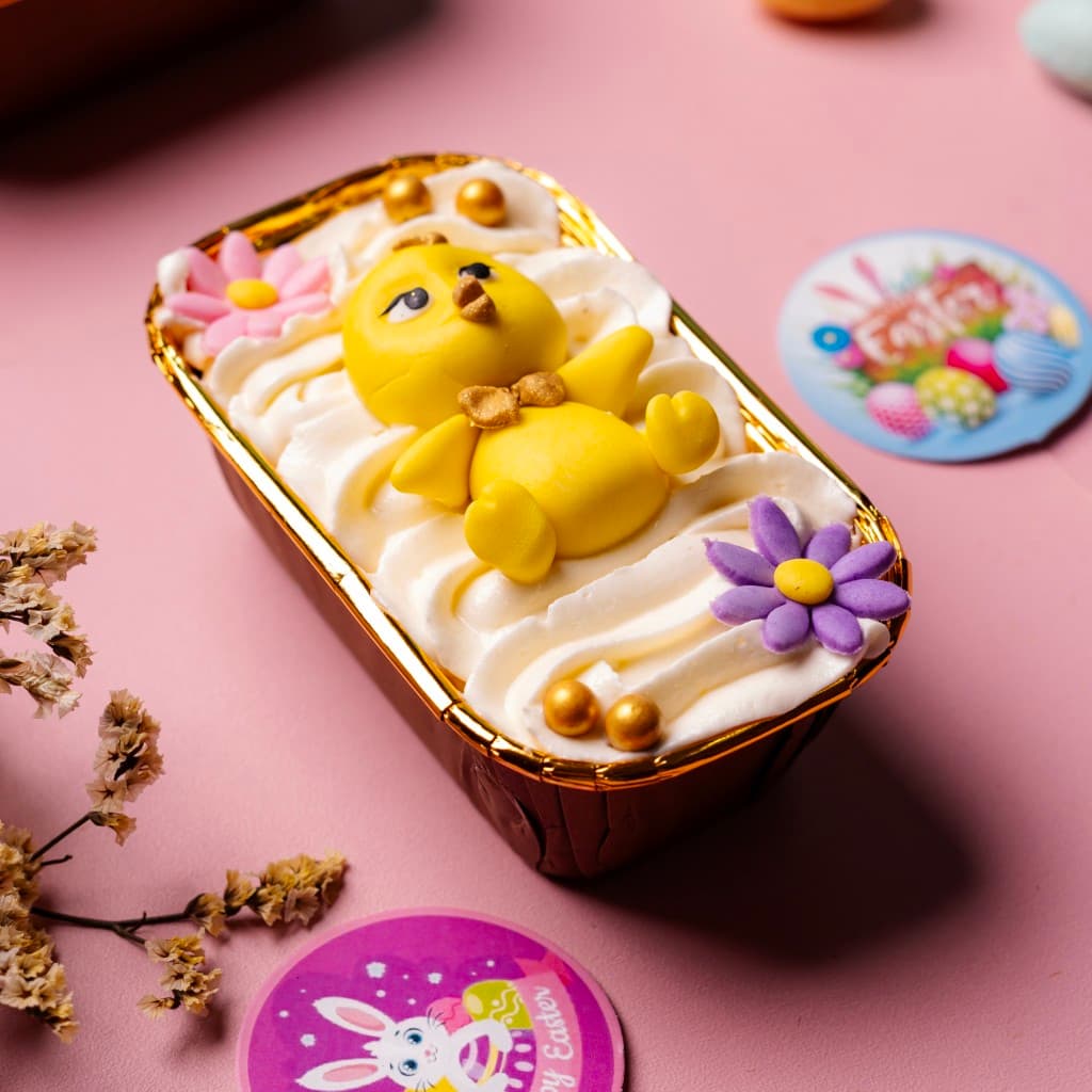 Easter themed glazed cake