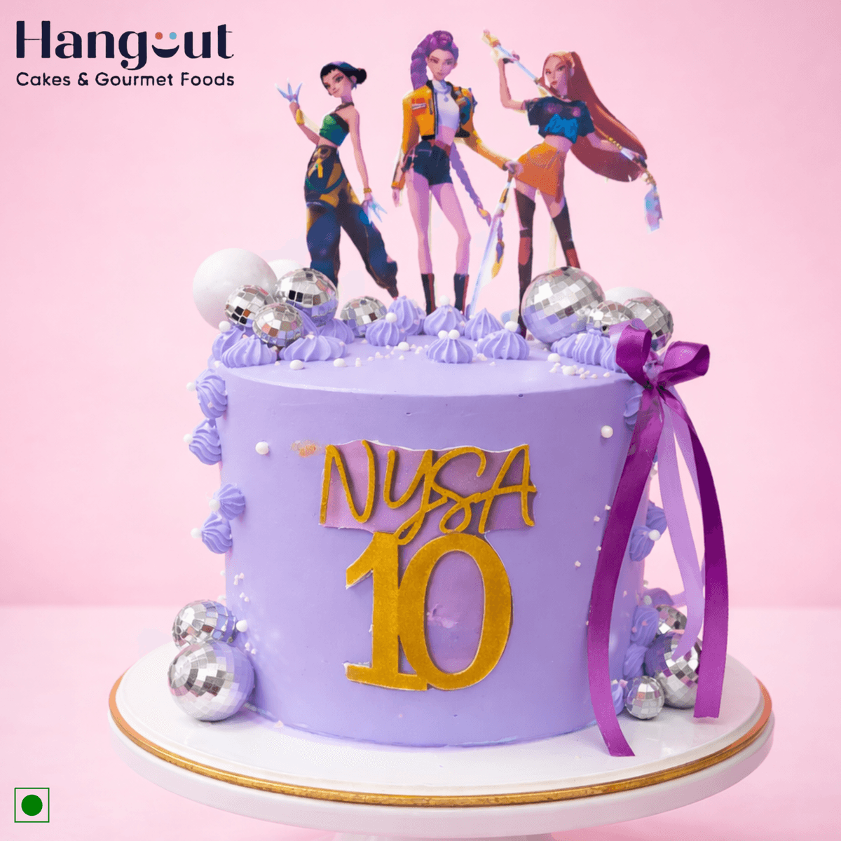 K Pop Star Party Cake