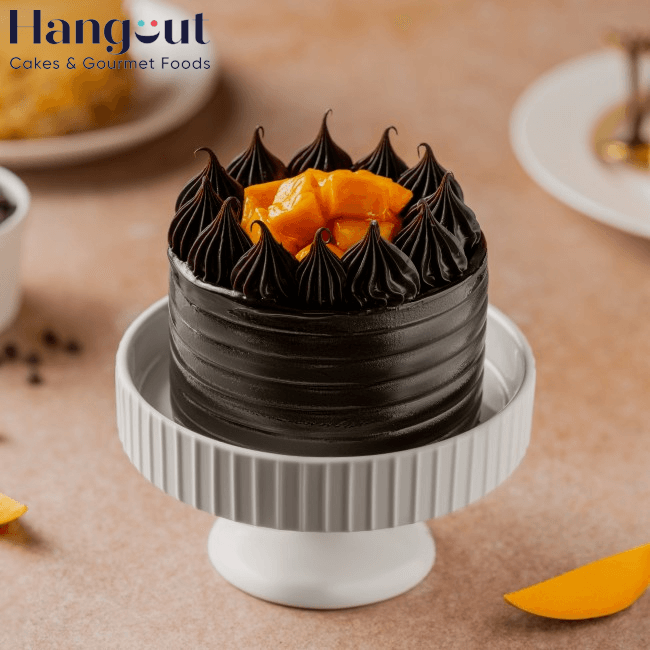 Mango Chocolate Truffle Bento Cake