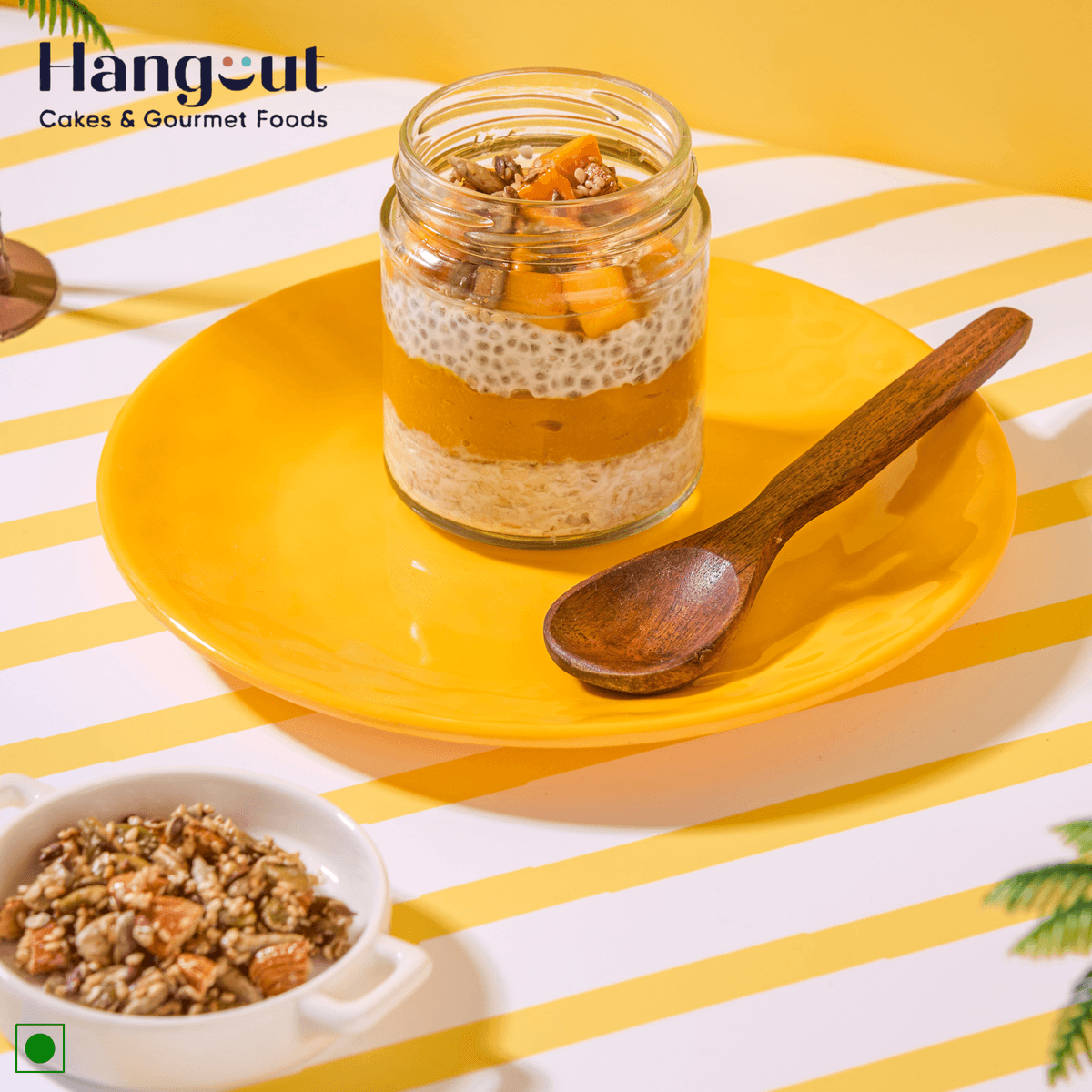 Mango Parfait Jar