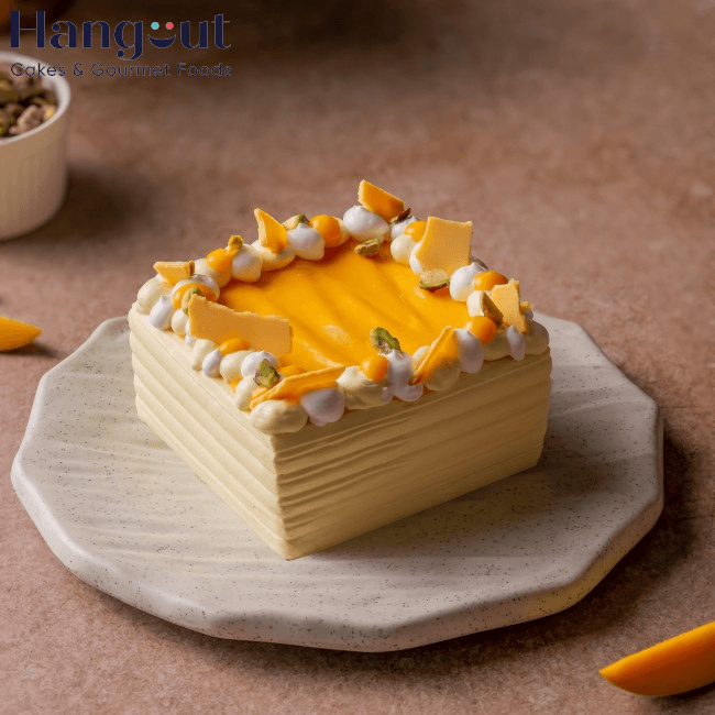 Mango Sugar Free Bento Cake