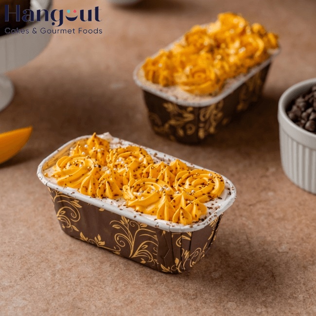 Mango Tiramisu Glazed Bar Cake