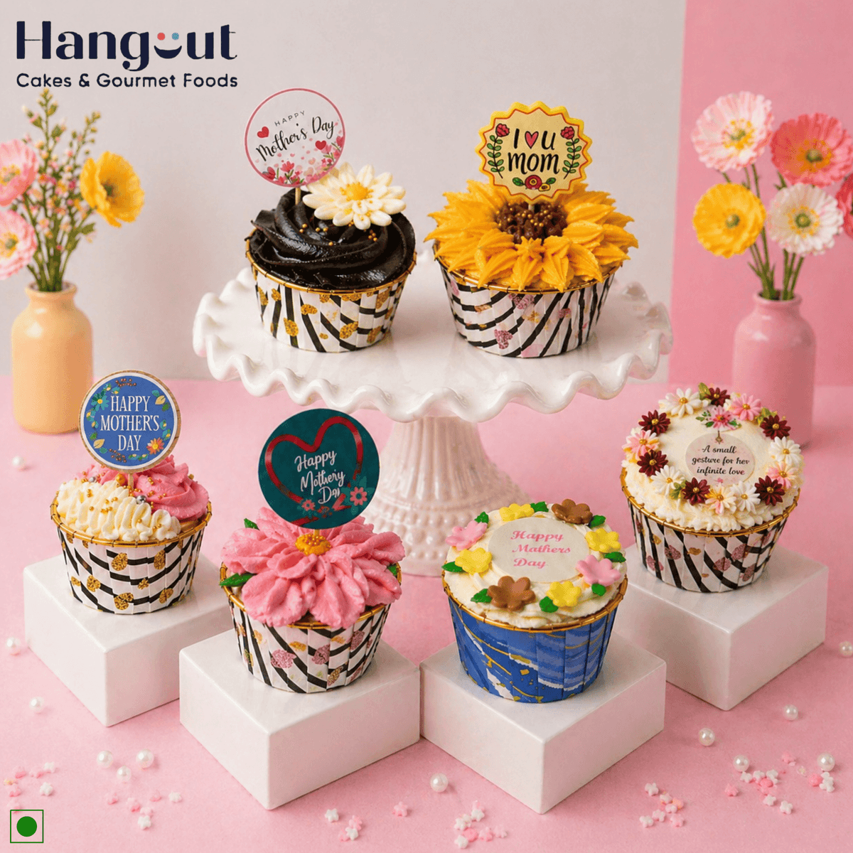 Mother's Day Special Cupcakes Box of 6