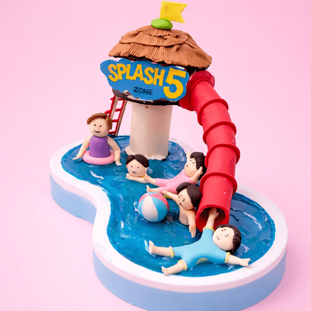 Summer Pool Party Cake
