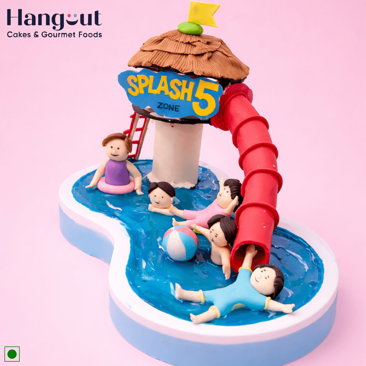 Summer Pool Party Cake