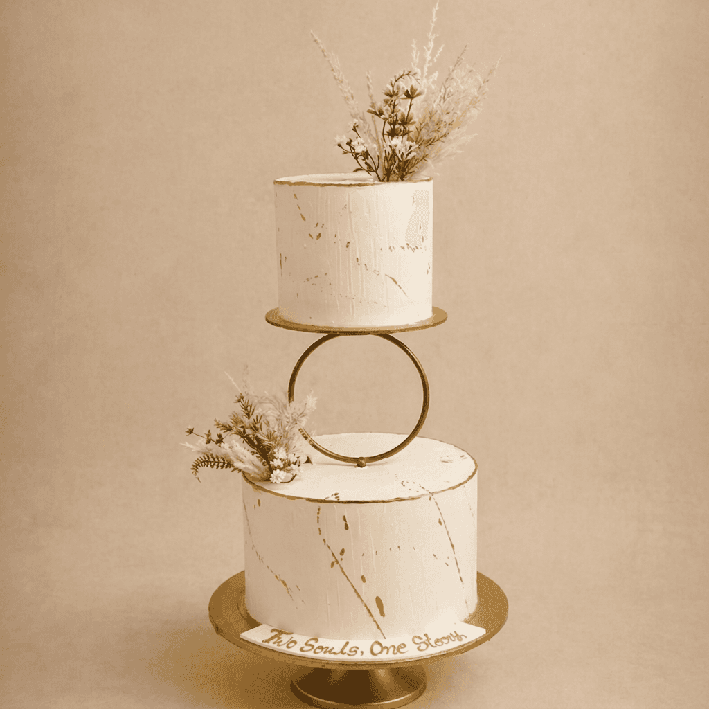 Ring Tier Customized Cake